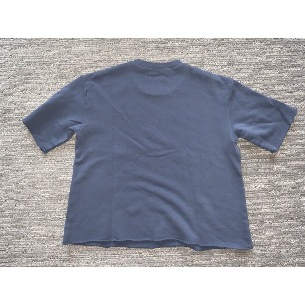 Frank & Eileen Oversized Sweatshirt Tee in Teal Blue Size XS - Picture 4 of 4